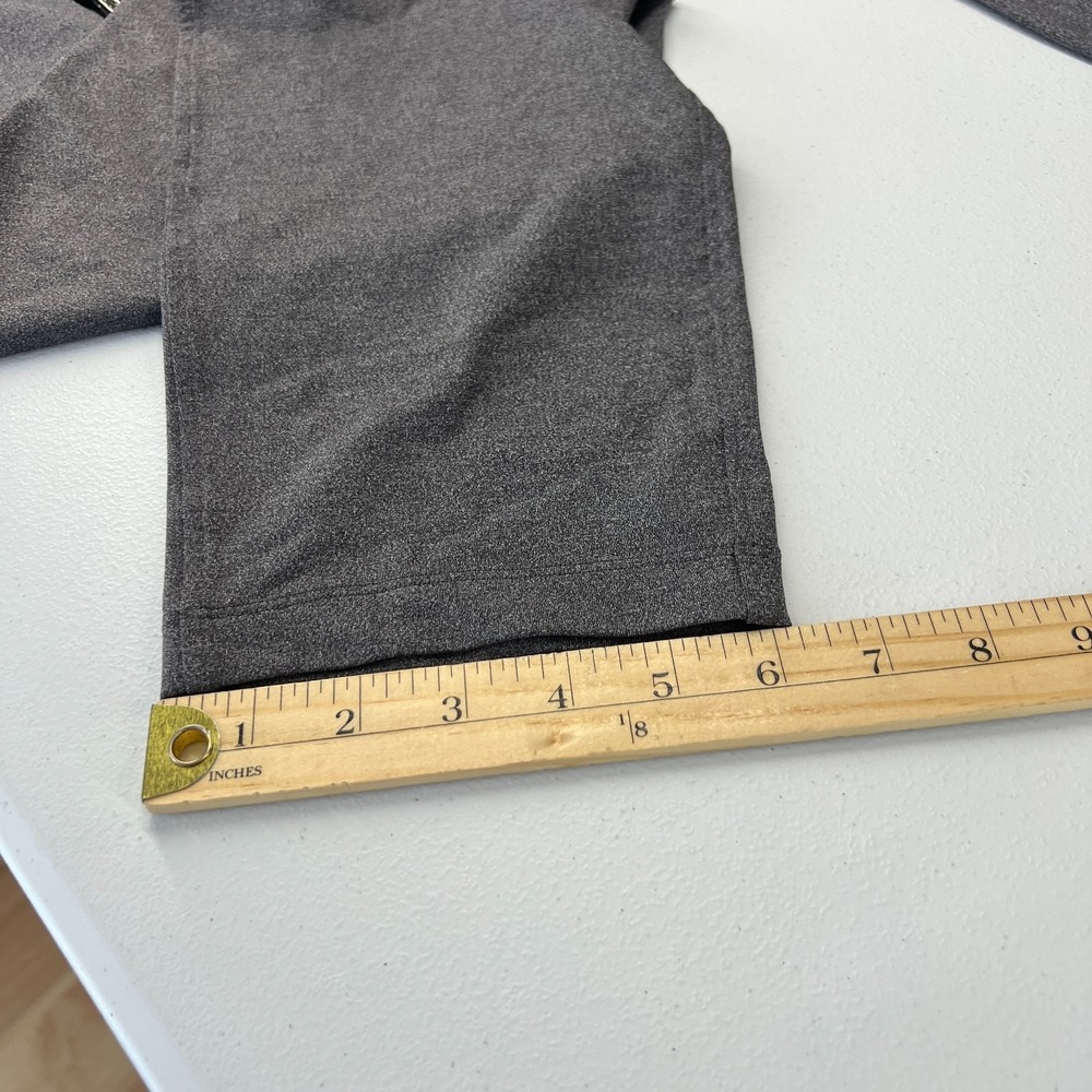 Lululemon On The Fly Ankle Pants Womens 6 Gray Stretch High Rise Drawstring - Picture 15 of 16